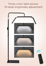 1 Pc Led Lamp Of Foldable Half Moon Light Floor