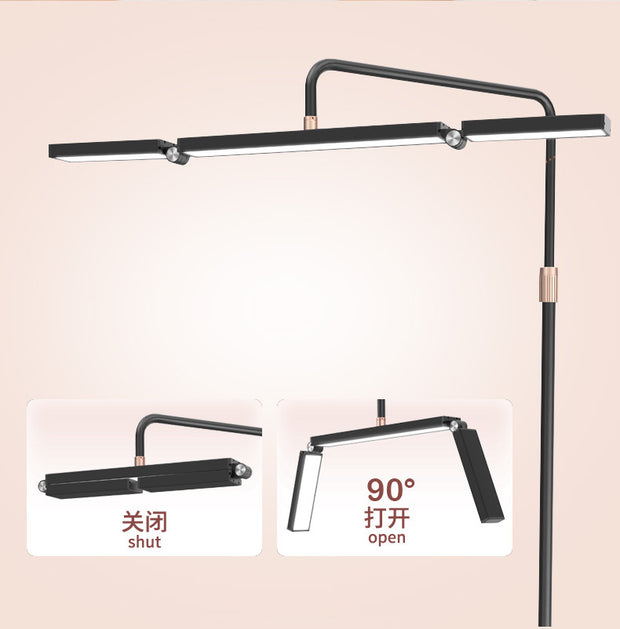 1 Pc Led Lamp Of Foldable Half Moon Light Floor