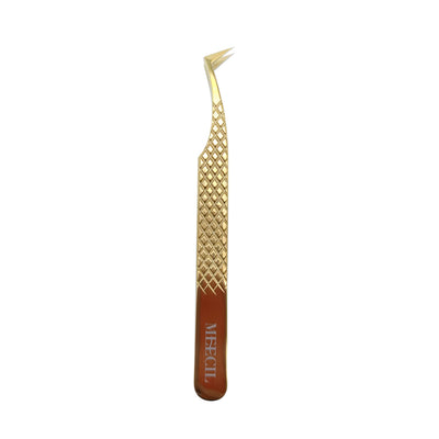 MC-03 GOLD TWEEZERS FOR EYELASH EXTENSION