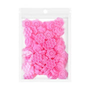 Flower-Shaped Glue Cup For Eyelash Extension (100pcs)