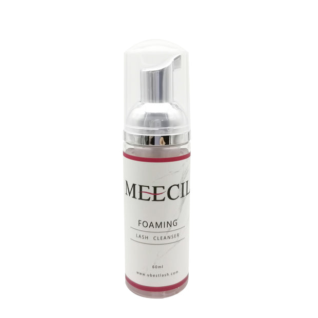 MEECIL PINK EYELASH EXTENSION LASH SHAMPOO CLEANSER 60ML