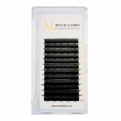 Volume Premade Fan YY Lashes Extensions 0.05mm (BLACK）