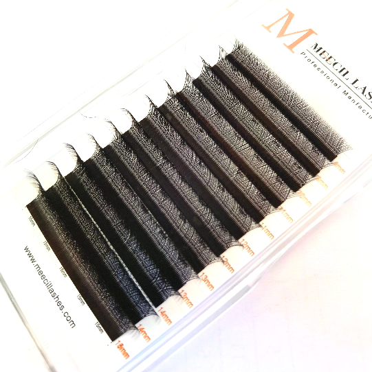 Volume Premade Fan YY Lashes Extensions 0.05mm (BLACK）