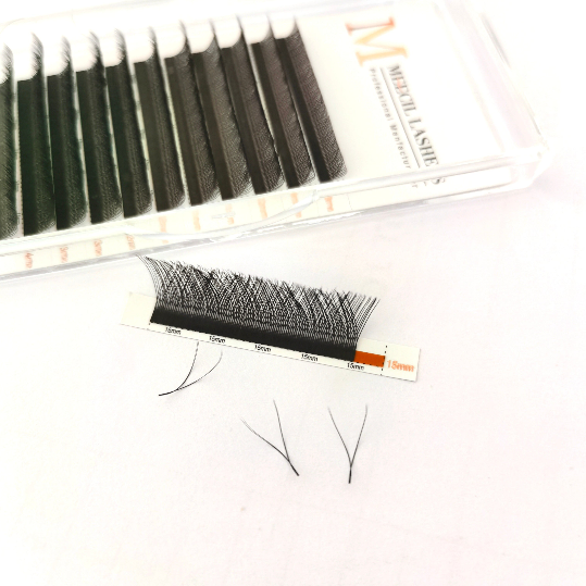 Volume Premade Fan YY Lashes Extensions 0.05mm (BROWN）