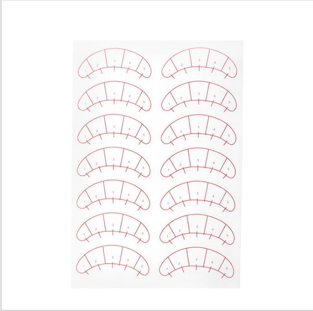 Lash Map 10pcs/Pack