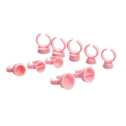 PINK GLUE RING/100PCS