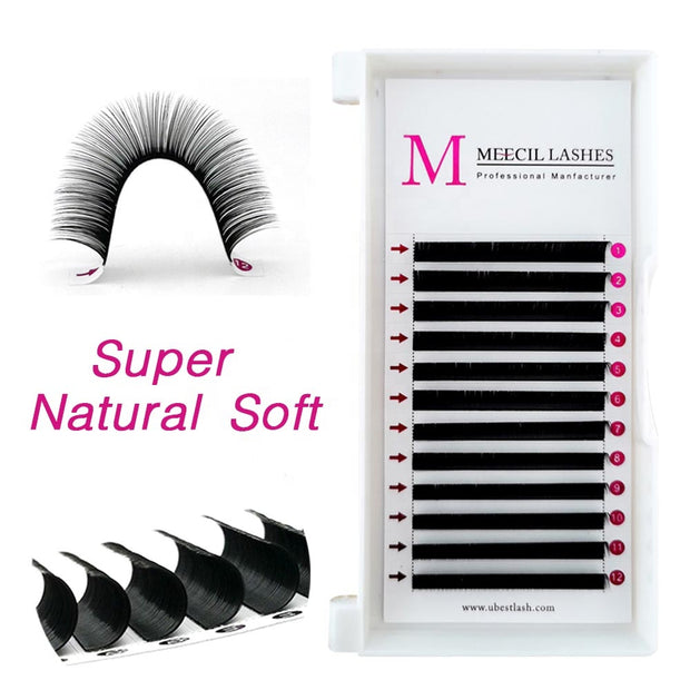 0.03MM Easy Fans Blooming Lashes Fast Fanning Eyelash Extensions