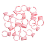 PINK GLUE RING/100PCS