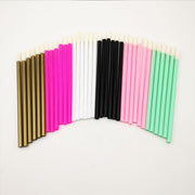 Colorful Lint Free Applicators Brush 50 Pieces/Pack