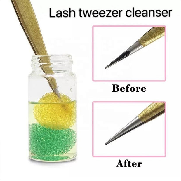 Eyelash Extension Tweezers Cleaner